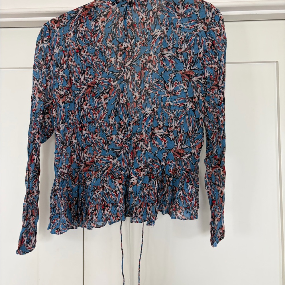 IRO Multicolor Abstract Print Blouse - Picture 4 of 4